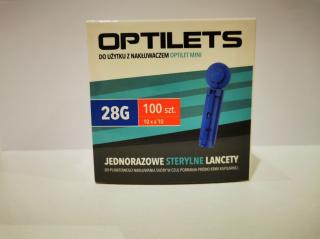 Lancety OPTILETS 100 sztuk