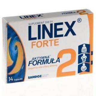 Linex Forte probiotyk  28 kapsułek