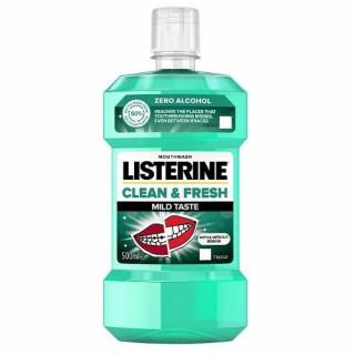 LISTERINE CLEAN & FRESH płyn do płukania jamy ustnej 500 ml