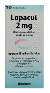 Lopacut 2 mg 10 tabletek powlekanych