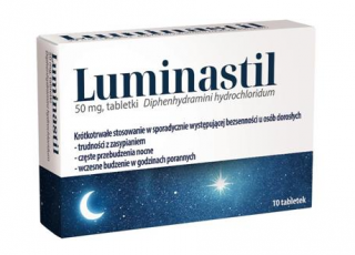 Luminastil 50 mg 10 tabletek