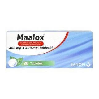 Maalox  20 tabletek