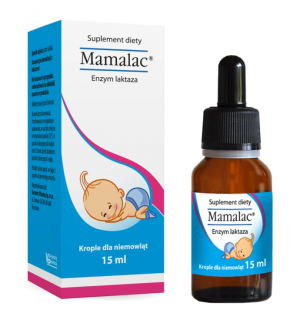 Mamalac enzym laktaza krople 15 ml