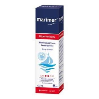 Marimer hipertoniczny roztwór wody morskiej 100 ml