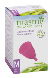 MASMI Organic Care kubeczek menstruacyjny rozmiar M 1 sztuka