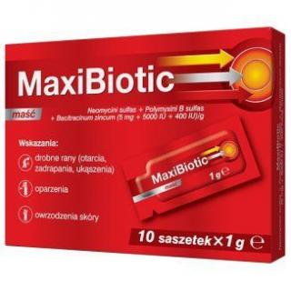 Maxibiotic maść  1 saszetka