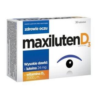 Maxiluten D3  30 tabletek