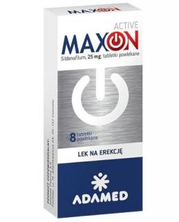 MAXON ACTIVE 25 mg  8 tabletek powlekanych