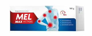 Mel Max Actigel żel 20 mg/g 180 g