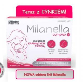 Milanella Complex Zn dla kobiet karmiących piersią 30 kapsułek