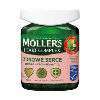 MÖLLER’S Complex Heart Zdrowe Serce 60 kapsułek