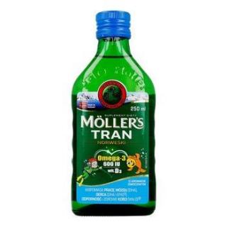 Moller s Tran Norweski owocowy płyn 250ml