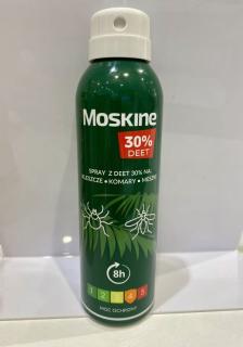 Moskine Max 30% DEET spray na komary, kleszcze i meszki 2000 ml