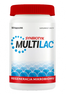 Multilac Synbiotyk 50 kapsułek