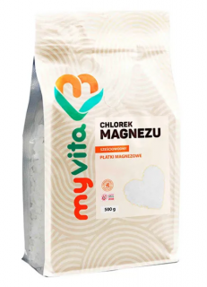 MyVita chlorek magnezu sześciowodny płatki magnezowe 500 g