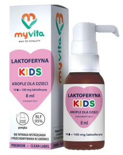 MyVita Laktoferyna Kids krople dla dzieci 8 ml