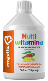 MyVita Multiwitamina dla dzieci i dorosłych 500 ml
