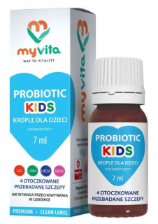 MyVita Probiotic Kids krople dla dzieci 7 ml