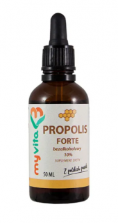 MyVita Propolis Forte bezalkoholowy 10% krople 50 ml