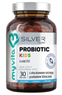 MyVita Silver Probiotic Kids 6 mld CFU 30 kapsułek
