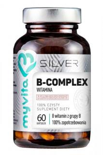MyVita Silver Witamina B-Complex 100%  60 kapsułek