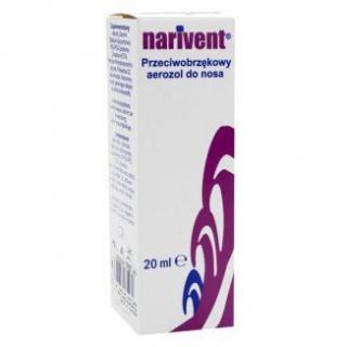 Narivent aerozol do nosa  20 ml