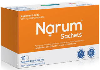 Narum Sachets 500 mg 10 saszetek