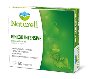 NATURELL Gingko Intensive   60 tabletek