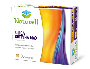 NATURELL Silica Biotyna Max      60 tabletek