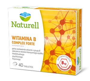 NATURELL Witamina B Complex Forte   40 tabletek