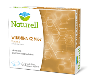NATURELL Witamina  K2 MK-7     60 tabletek do ssania