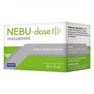 Nebu-Dose Hialuronic 0,9% roztwór do nebulizacji z kwasem hialuronowym 5 ml x 1 ampułka