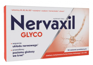 Nervaxil Glyco 30 tabletek powlekanych