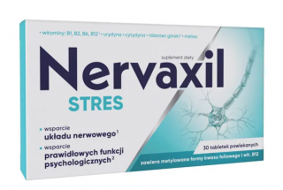 Nervaxil Stres 30 tabletek powlekanych