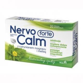 NervoCalm Forte  20 tabletek  EXP 01.2025