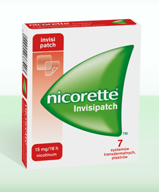 Nicorette Invisipatch 0,015g/16h  7 sasz
