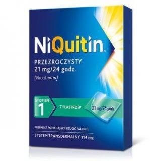 NiQuitin 21 mg/24h  7 plastrów