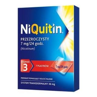 Niquitin 7 mg/24h  7 plastrów
