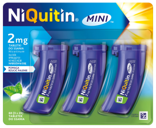 Niquitin Mini 2 mg  60 tabletek do ssania