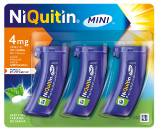 NiQuitin Mini 4 mg 60 tabletek do ssania