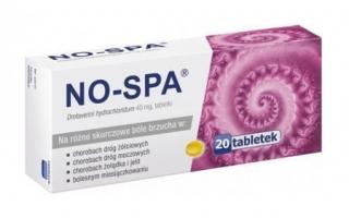 No-Spa 40 mg,  20 tabletek
