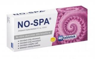 No-Spa 40 mg   40 tabletek