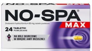 No-Spa Max 80 mg tabletki powlekane 24 sztuki