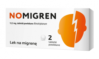 Nomigren 12,5 mg 2 tabletki powlekane