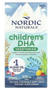 Nordic Naturals Children s DHA Vegetarian 120 kapsułek do żucia