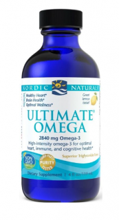 Nordic Naturals Ultimate Omega 2840 smak cytrynowy 119 ml
