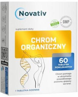 Novativ Chrom Organiczny  60 tabletek