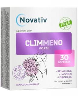 Novativ ClimMeno Forte na objawy menopauzy 30 kapsułek