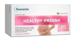 Novativ Healthy Pregna dla kobiet w ciąży 60 kapsułek
