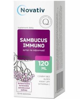 Novativ Sambucus immmuno na odporność 120ml